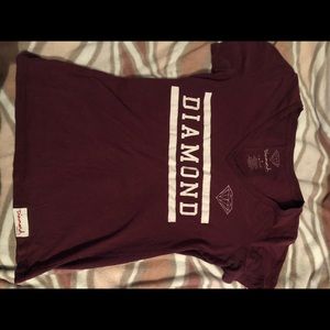 Diamond Maroon Shirt